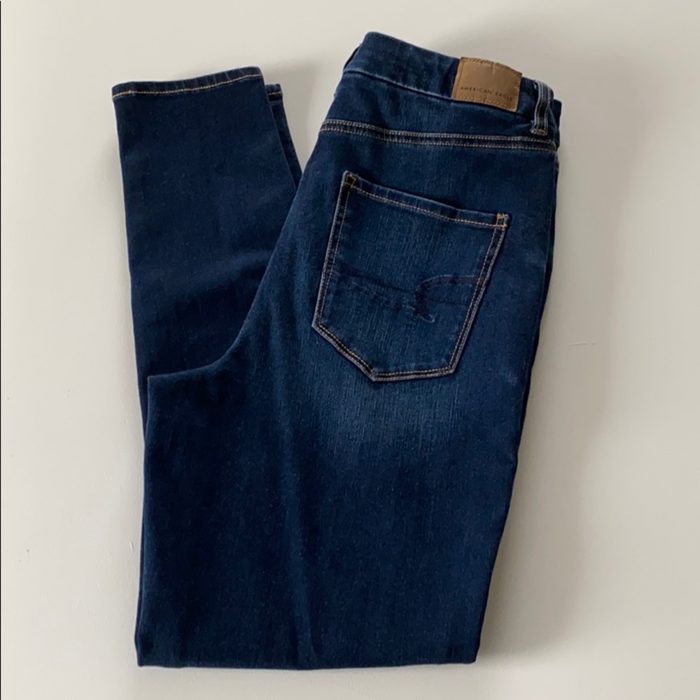 American Eagle highest rise jegging